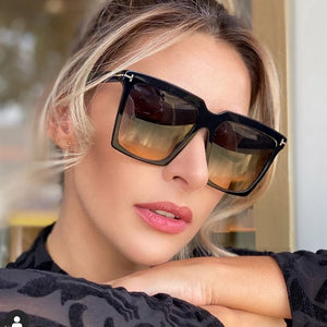 Square oversize Sunglasses
