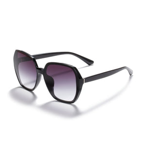 Two color gradient fashion retro sun glasses